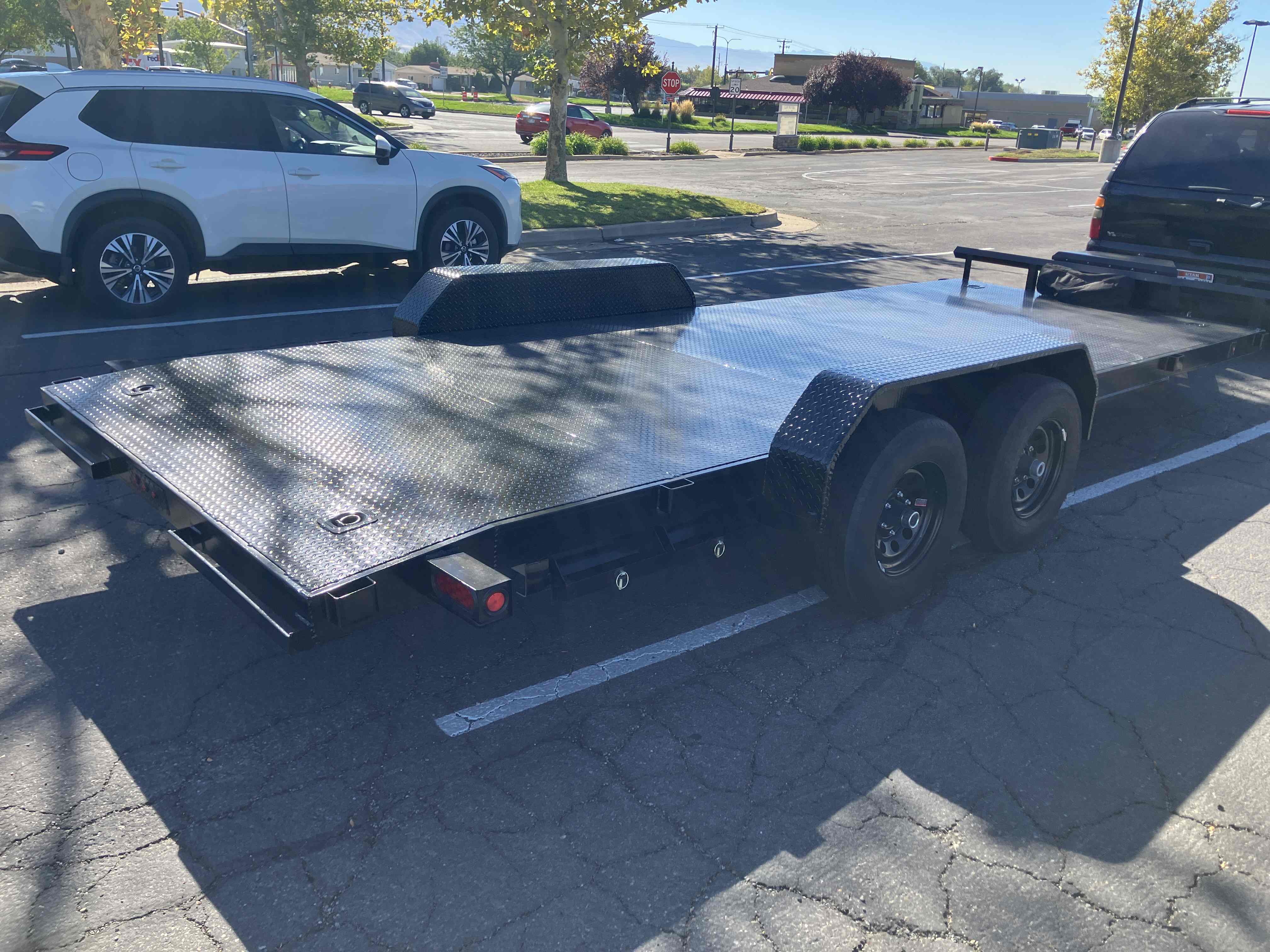 Professional car hauler trailer rental in Layton, Utah - Ace Rentals quality trailer fleet